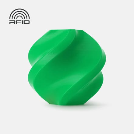 Bambu Lab PLA Basic 3D Printer Filament - 1.75mm - 1kg - Bambu Green (Groen) - Incl. Spool