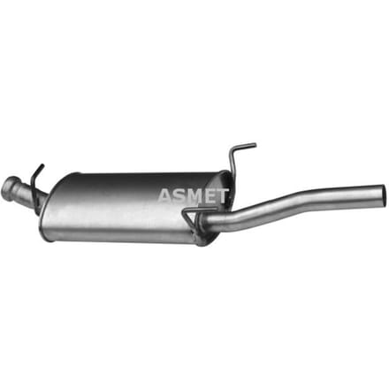 Geluiddemper achter ASMET 23.016