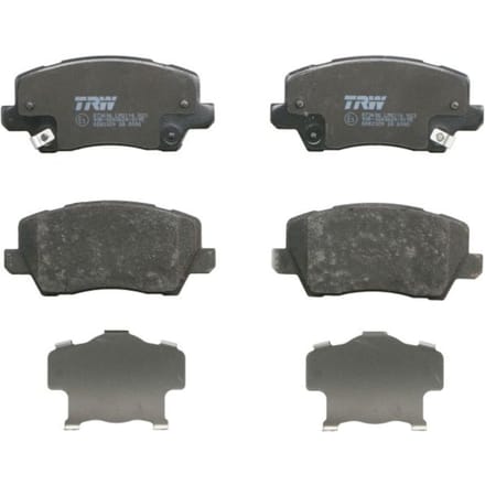 Remblokset TRW GDB2329, voor