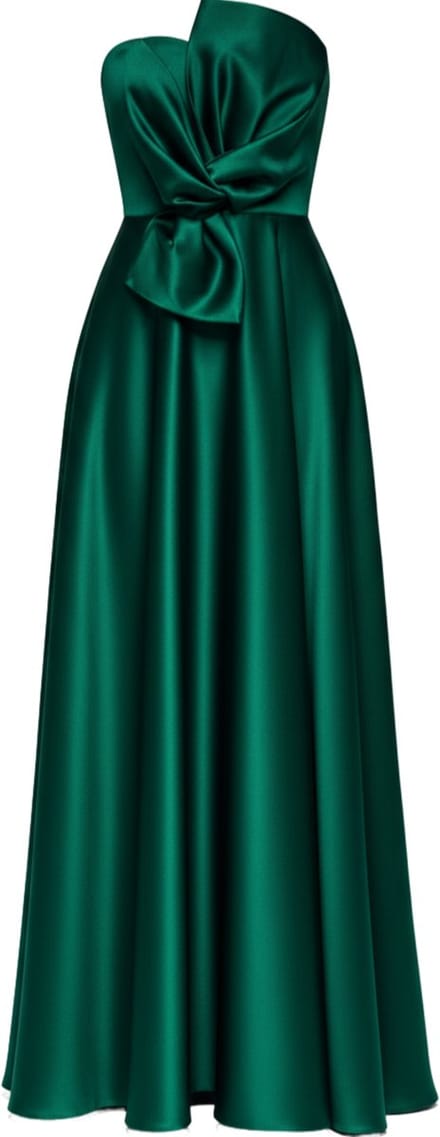 LARICA Jurk - Rits - Effen - Jurk Groen S