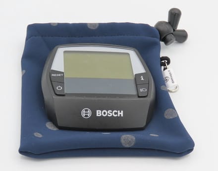 Bosch ebike display L hoesje displayhoesje intuvia -stip op donker blauw - softshell dlx