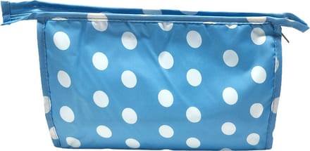 Rojafit Toilettas Groot - Blue Dots - afmeting 29 x 8 x 18 cm.