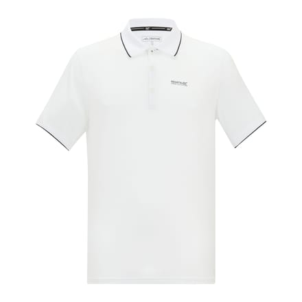 Regatta Heren Remex II Jersey Poloshirt (Wit Effen)
