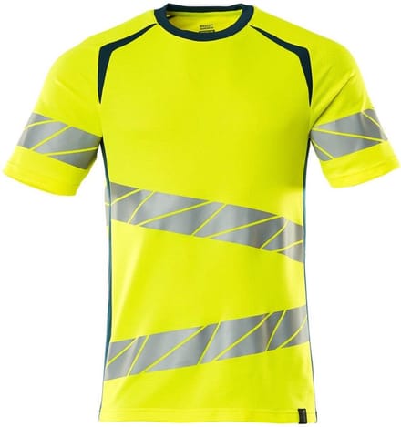 Mascot Accelerate Safe T-shirt 19082-771 - hi-vis geel/donkerpetrol - 2XL