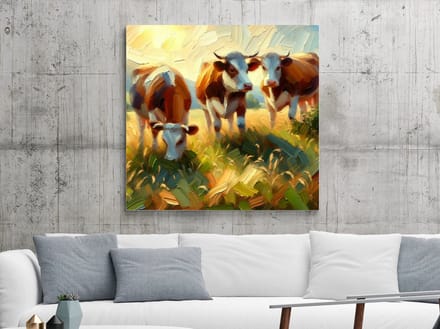 Kunstprint | Wanddecoratie | Dibond | 20 × 20 cm
