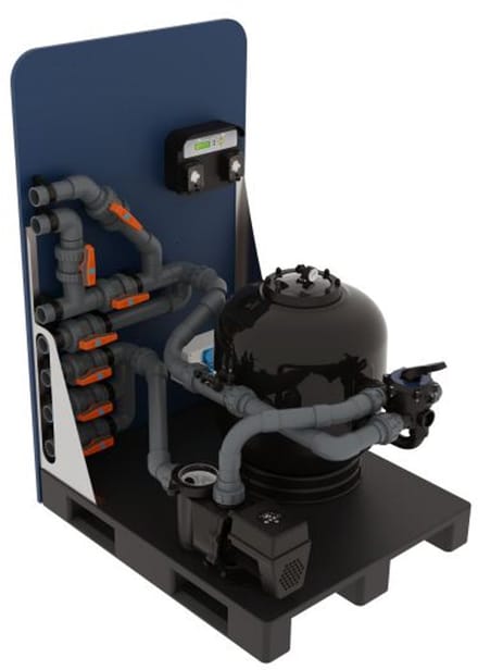 AquaForte filterpallet zandfilter VS - plug & play systeem voor zwembaden tot 75 m3