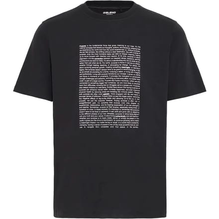 Blend - BHKONNOR BACKPRINT S/S TEE - Heren - T-shirts