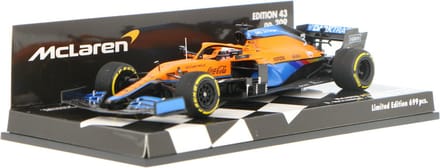 McLaren F1 Team MCL35M #3 Bahrain GP 2021 - 1:43 - Minichamps
