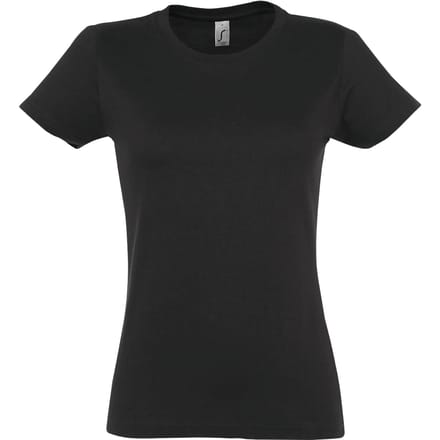 SOLS Dames/dames Imperial Heavy Short Sleeve T-Shirt (Donkergrijs)