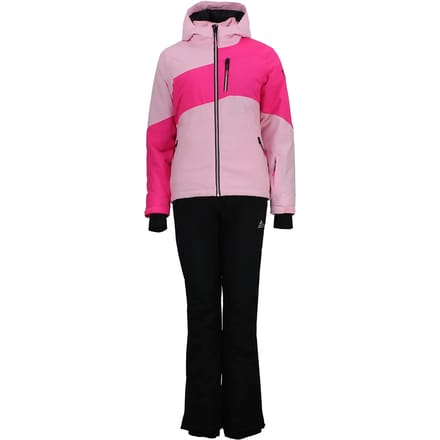 Dames skijack en broek set Peak Mountain Anice