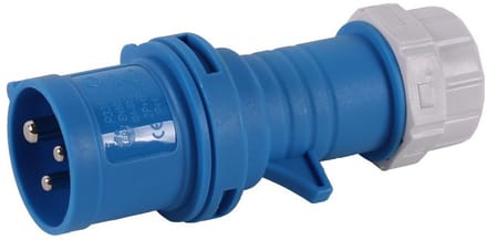 CEE Stekker - 3 polig - 250 Volt - 16 Ampere - Fluxon