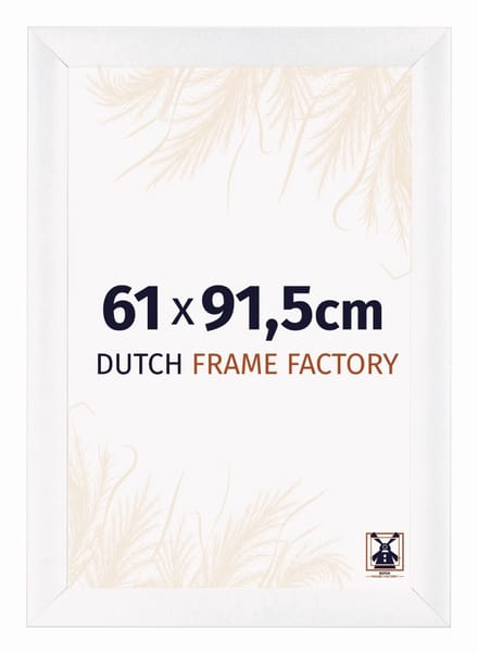 Fotolijst 61x91,5 cm - MDF - Wit Mat - Praag