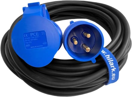 3-aderige 4mm² Zware Rubberen Aardkabel - 15 Meter Zwart - Flexibel voor Bouw en Industrie