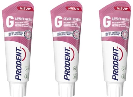 Prodent Tandpasta - Gevoeligheid - 3 x 75 ml