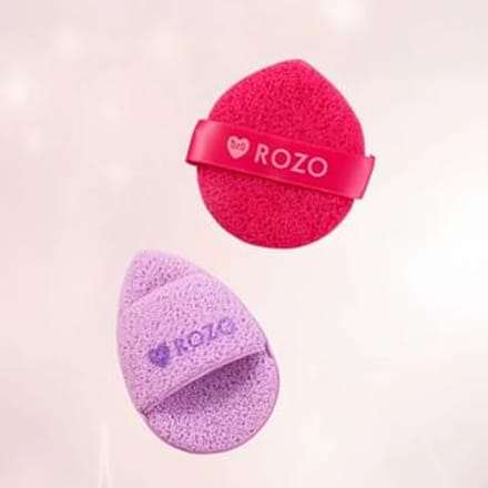 ROZO - Bubble Sponge Face Cleansing Puff Set of 2