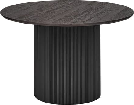 SHEHO - Eettafel - Zwart - 120 cm - MDF