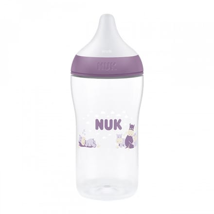 NUK Perfect Match babyfles nijlpaard 260ml - Zuigfles