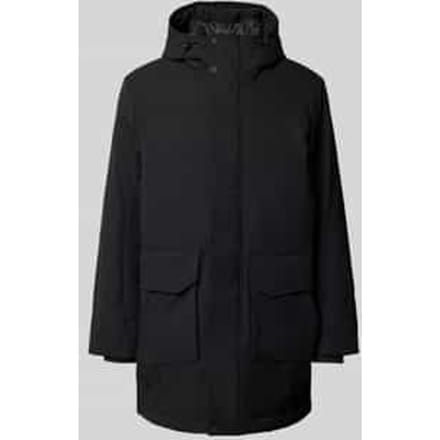 Regular fit parka met waterafstotende functie