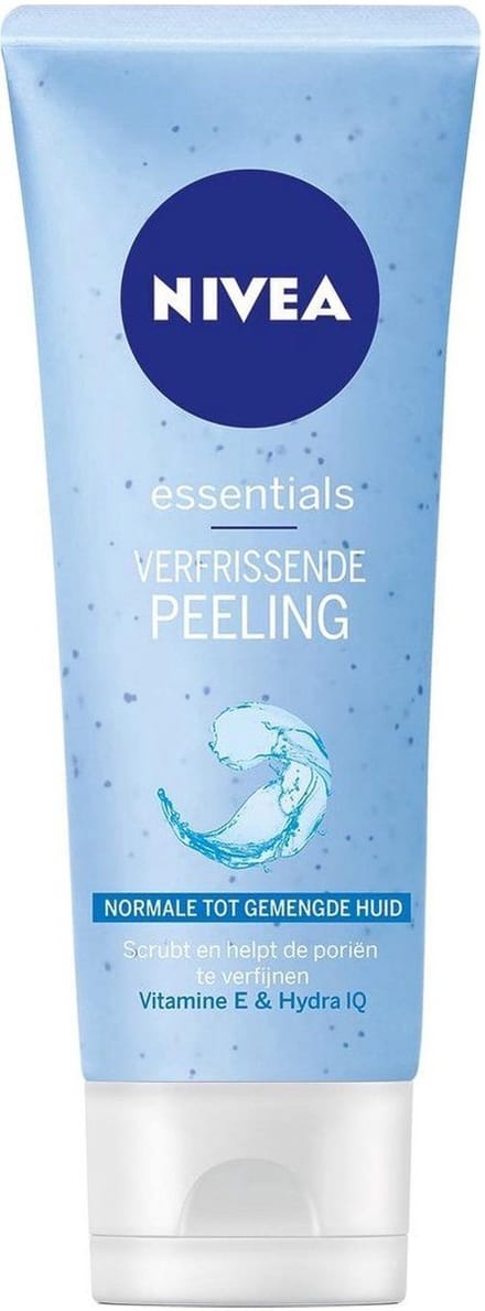 NIVEA Essentials Verfrissende Peeling - 75 ml - Gezichtsscrub