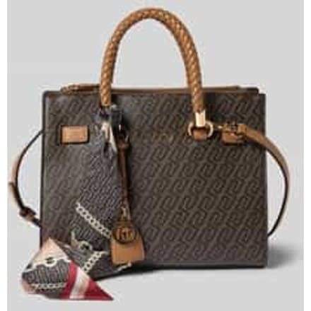 LIU JO handtas schoudertas Manh Satchel Suede bruine
