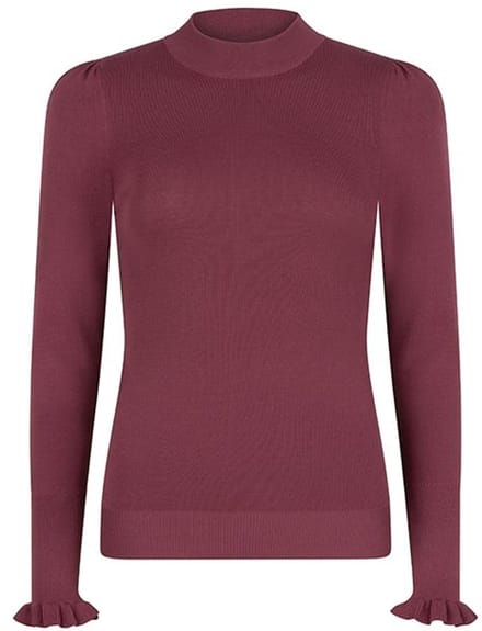 Lofty Manner Trui Sweater Justine 309 Mauve Pink Dames Maat - S