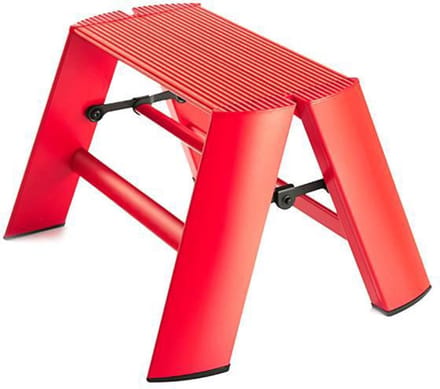 Hasegawa Design Trapladder - Rood - 1-staps - Lucano ML