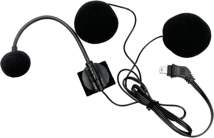 Motorhelm Headset - Communicatie Microfoon - Veilige Ritten - Intelligente Ruiscontrole - 10 Pin - Zwart