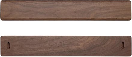 XinZuo Magnetische Messenhouder - Magneetstrip voor messen - Walnoothout - 40 cm