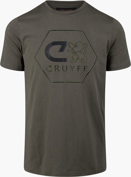 Cruyff T-Shirts Manuel Tee Groen/Khaki