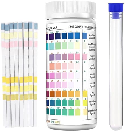 Solidchoice - 9-in-1 Aquarium Water Teststrips, 200 Stuks