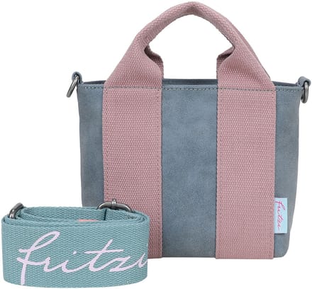 Fritzi aus Preußen schoudertas Bini Jive Crossbody Blue Rosini blauwgrijs