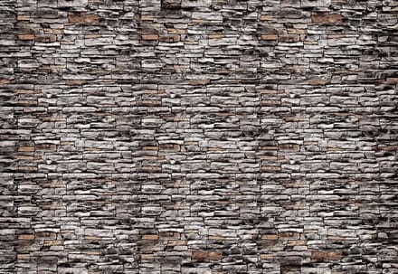 Fotobehang Stone Wall | PANORAMIC - 250cm x 104cm | 130g/m2 Vlies
