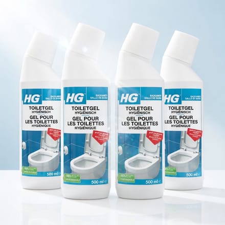 HG Toiletgel Hygiënisch - 4 stuks