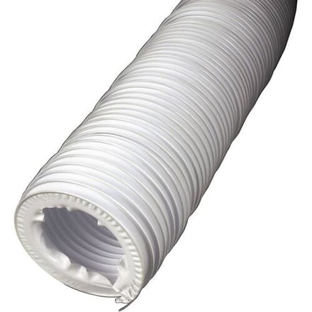 Xavax 00110944 - 2 m x 102 mm Afvoerslang voor wasdroger Wit