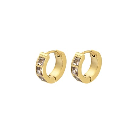 iXXXi Oorringen Brillia Brown | Goud