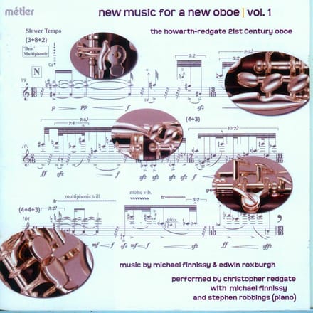 Christopher Redgate, Michael Finnissy, Stephen Robbings - New Music For Oboe Volume 1 (CD)