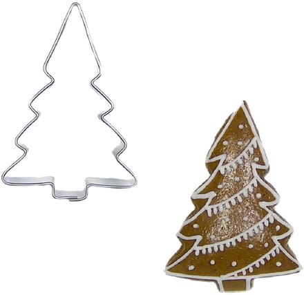 BrandNewCake Uitsteekvorm Kerstboom RVS 6cm