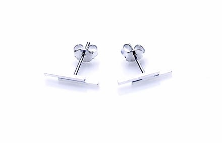 Karma Symbols oorbel M1541 Double Square