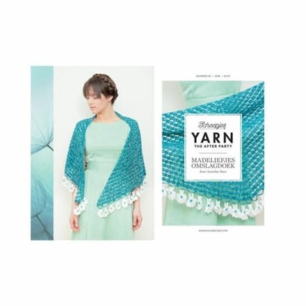 Scheepjes Yarn the after party No.02 Madeliefjes omslagdoek