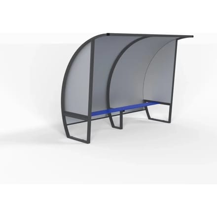 Volledig aluminium 5-persoons touch shelter Sodex Sport