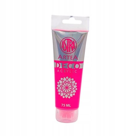 Astra Deco Neon Rose Acrylverf 75ml - Levendige Kleur