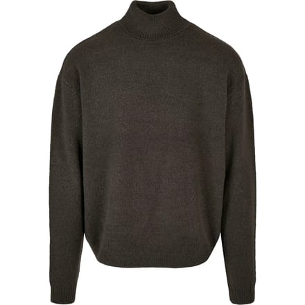 Urban Classics - Oversized Roll Neck Sweater/trui - XL - Grijs