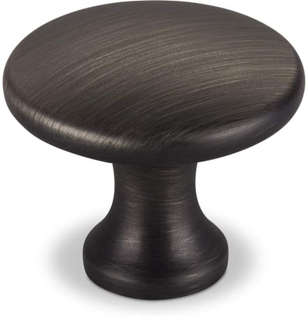 SOTECH Meubelknop Denise RVS-look donker Diameter 29 mm Hoogte 25 mm