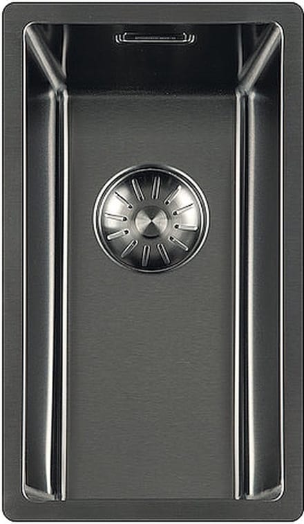 Lorreine Royal series spoelbak 17x40cm gun metal