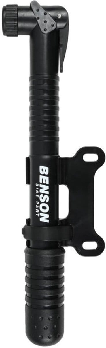 Benson Mini Fietspomp - incl. accessoires - 23 cm - Fietspompen