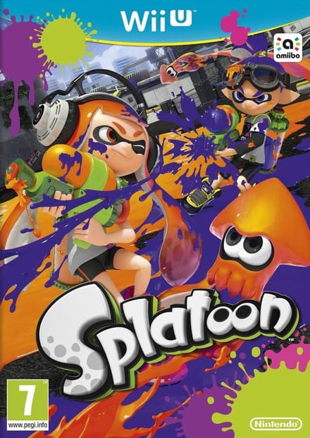 Splatoon (verpakking Frans, game Engels)