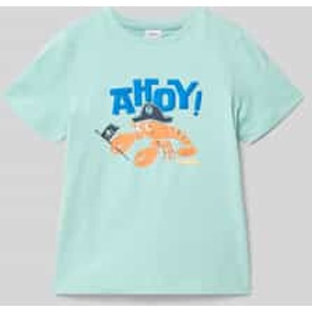 T-shirt recht model met Foam bedrukking kind s.Oliver