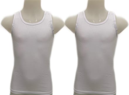 Embrator 2-stuks Jongens Hemdje wit maat 86/92