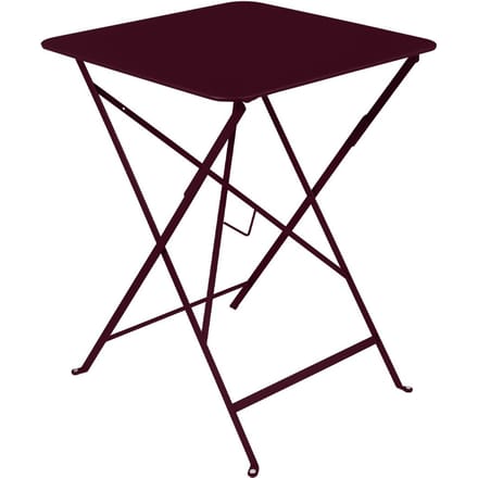 Fermob BISTRO klaptafel vierkant - B9 zwarte kers - 57 x 57 cm