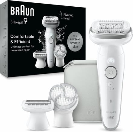 Braun Silk-épil 9 9-061 40 pincetten Zilver, Wit